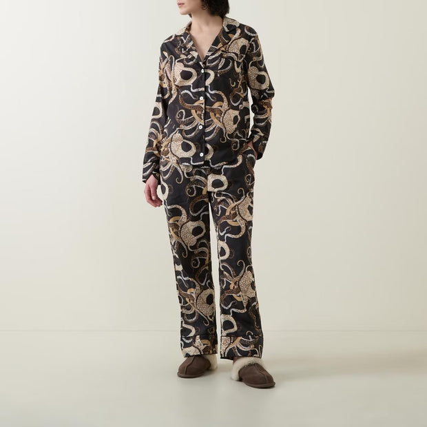 THE LONG SET - OCTOPUS - 100% ORGANIC COTTON VOILE