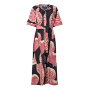 RESORT MAXI - SHELL RUST - 100% ORGANIC COTTON POPLIN